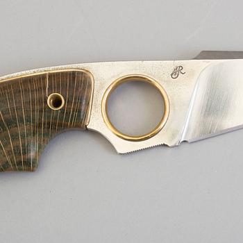 A contemporary knife by Andrzej Rybak.