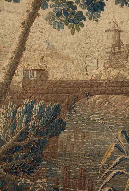 Vävd tapet, "Verdure", gobelängteknik, ca 236,5-238,5 x 290-294,5 cm, Manufacture Royale d'Aubusson,