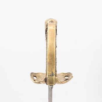 A Danish sabre, 18th/19th century.