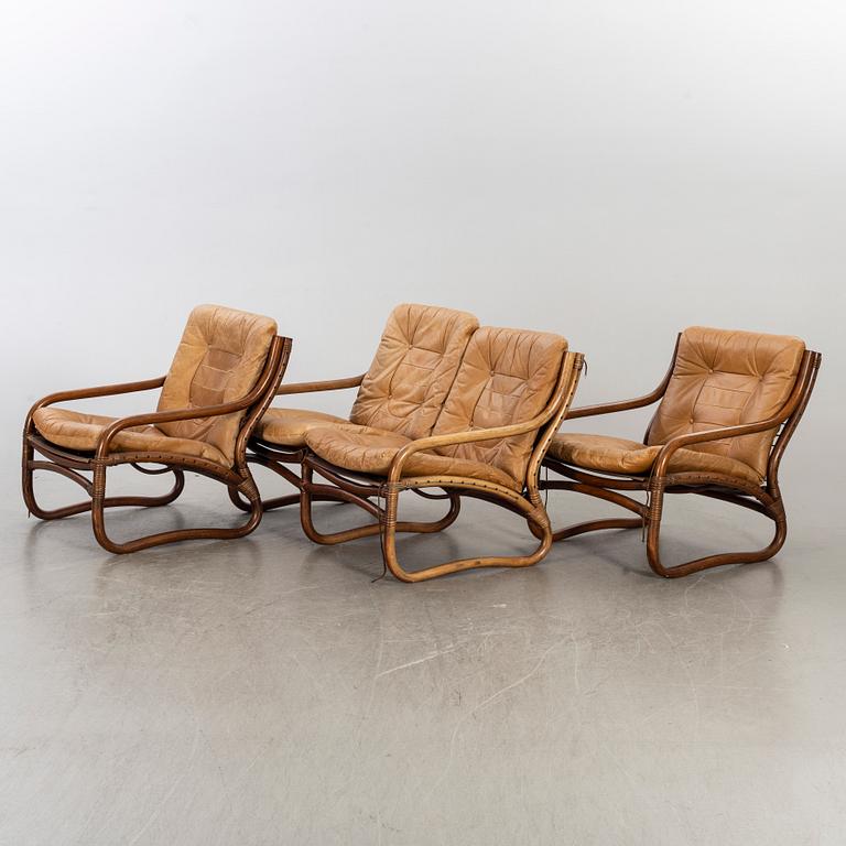 SOFFGRUPP, 3 delar "BADEN" IKEA, 1978.