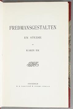 BELLMANIANA, 8 vol, bla CM Bellmans skaldestycken, 1-2, efter Völschows, Stockholm 1814.