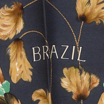 Hermès, scarf, "Brazil".