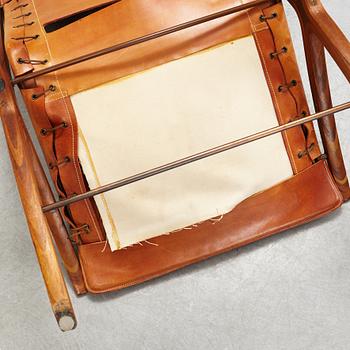 A Peter Hvidt & Orla Mølgaard Nielsen 'X-Chair', Fritz Hansen, Denmark, second half of the 20th c.