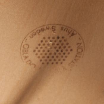 STOLAR, 4 st, "Hövding", Börge Lindau, Oblado, Blå Station, Åhus, stämpelmärkta.