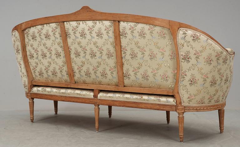 SOFFA. Frankrike, 1700-talets andra hälft. Louis XVI.