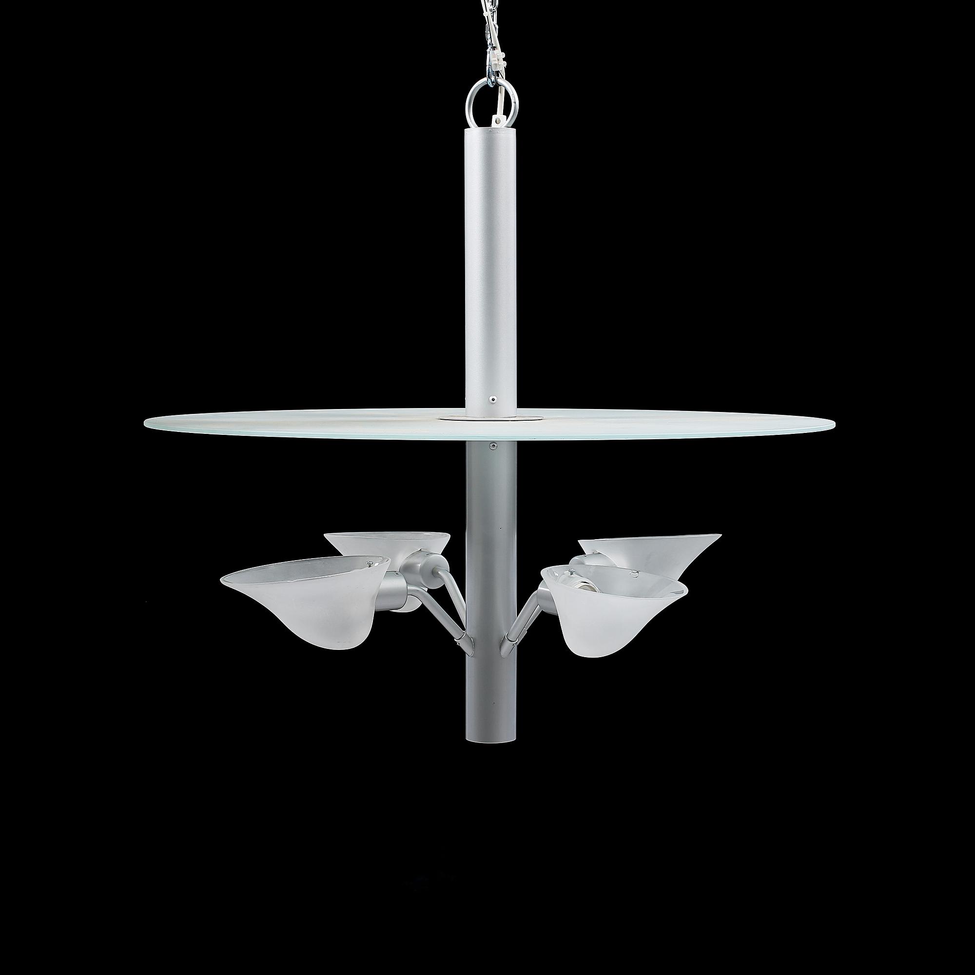 TAKLAMPA, Dunkers, Lennart Heikenberg, omkring sekelskiftet 2000, höjd ca 80 cm.