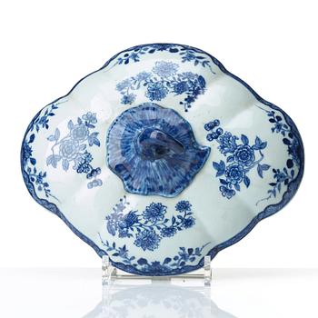 TERRIN med LOCK, kompaniporslin. Qingdynastin, Qianlong (1736-95).