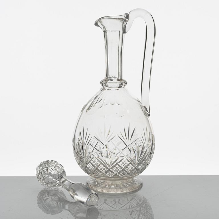 A Glass Service, likely Baccarat, France (118 pieces).