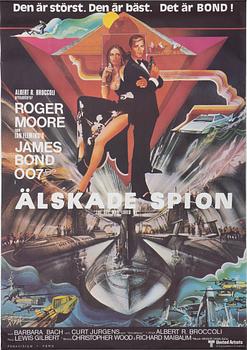 Movie Posters, 6 pcs, James Bond, offset.