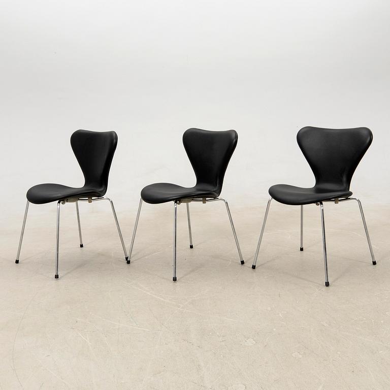 Arne Jacobsen, stolar 6 st för Fritz Hansen Danmark.