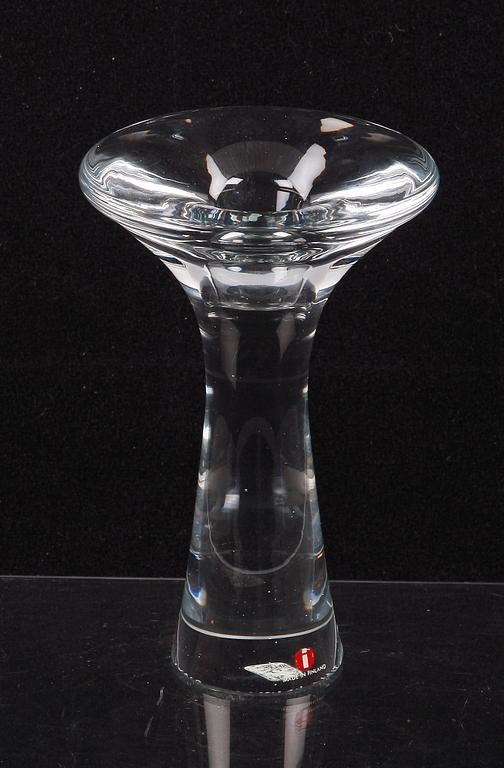 LJUSSTAKE, glas, Tapio Wirkkala, Ittala, sign. nr. 3412.