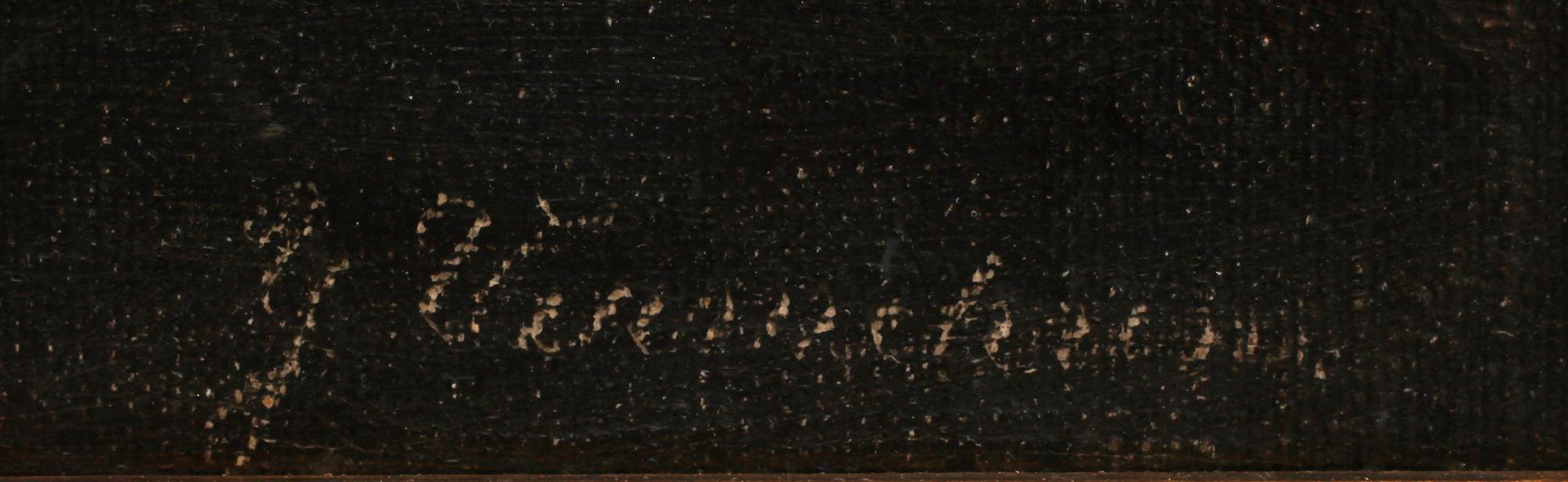 YELVA VERMEHREN, olja på duk, sign.