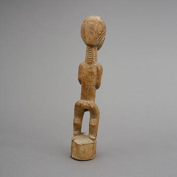 MASK, Liberia, samt 2 figurer, Afrika, 1900-tal.