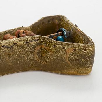 Birger Kaipiainen, skulptur, stengods, signerad Kaipiainen.