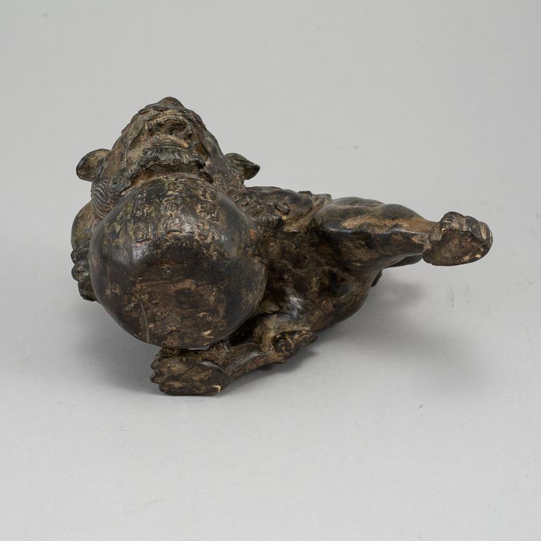 SKULPTUR, brons. Japan, 1900-tal.