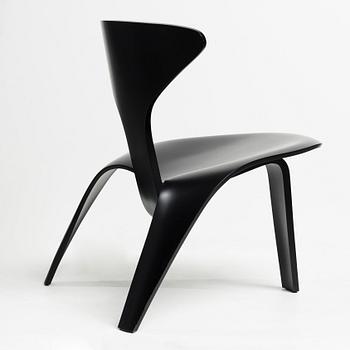 Poul Kjaerholm, fåtölj, "PK-0", upplaga 13/600, Fritz Hansen, Danmark 1997.