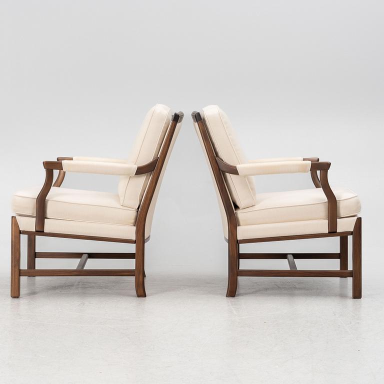 A pair of armchairs, Bröderna Andersson, secon paret of the 20th century.