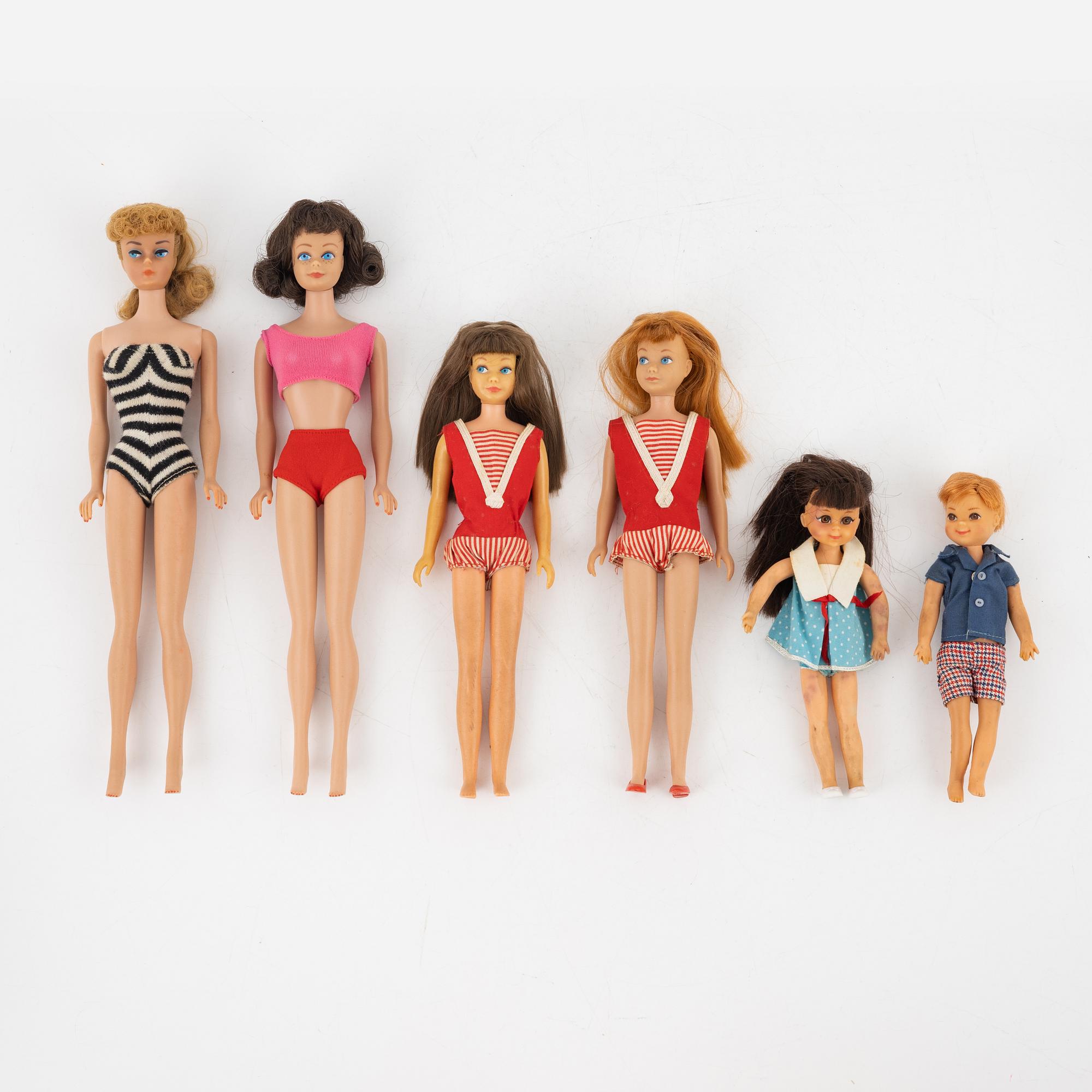 Skipper barbie doll 1960s hot sale