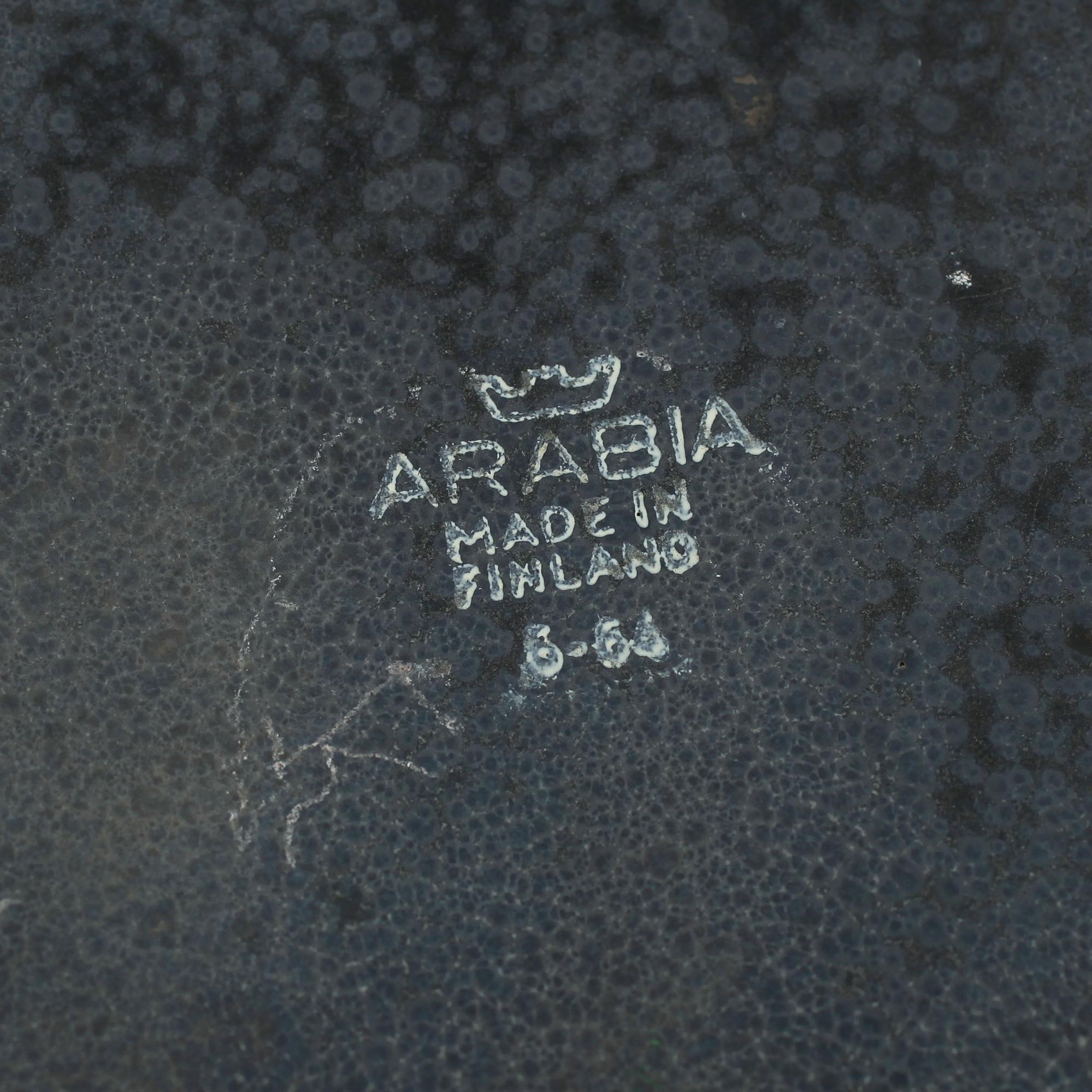VAS, stengods, Göran Bäck, Arabia, 1900-talets andra hälft.