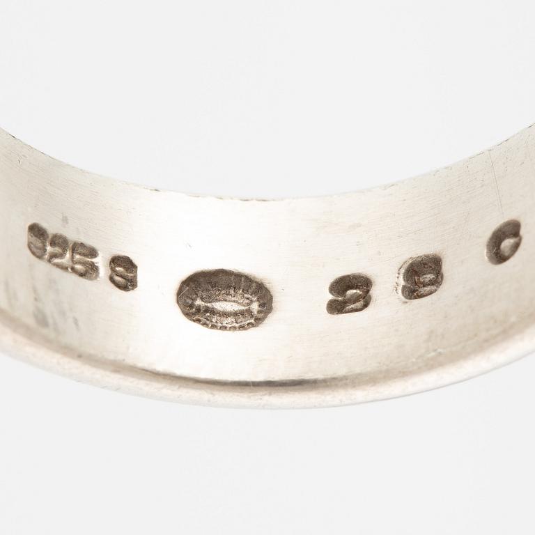 Ring, Georg Jensen, silver,.