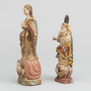 A set of two South American figurines, 18/19th century.