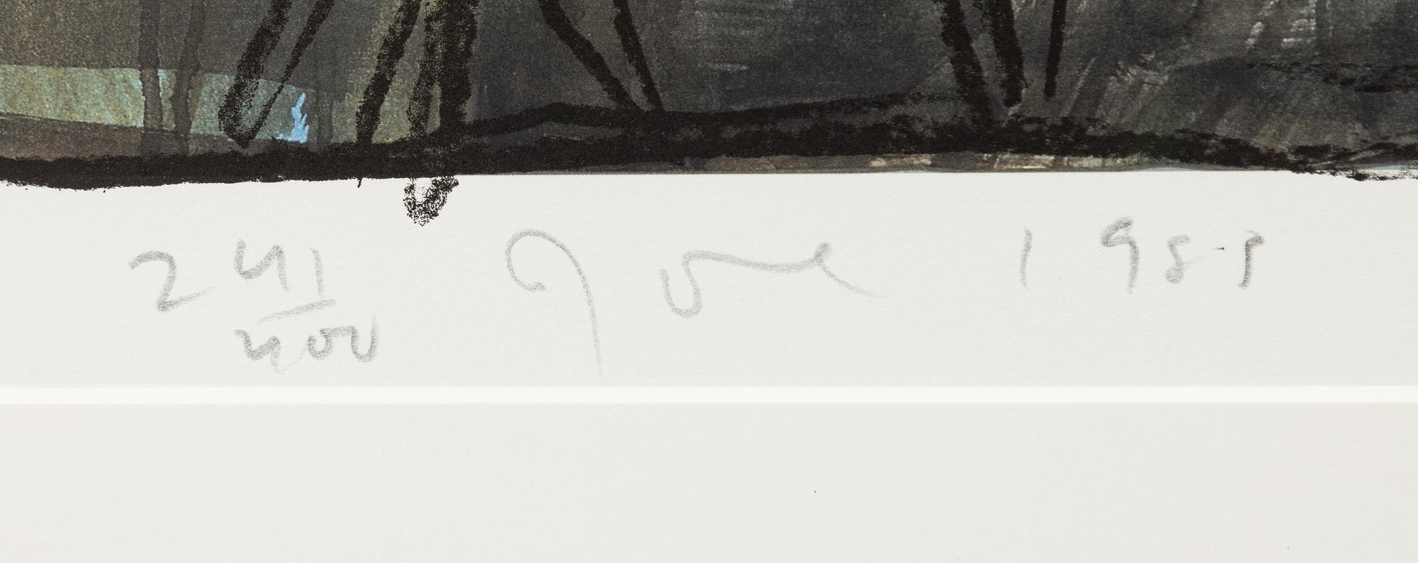 Jim Dine, "The New Year's Tree I". From: "The Astra Set".