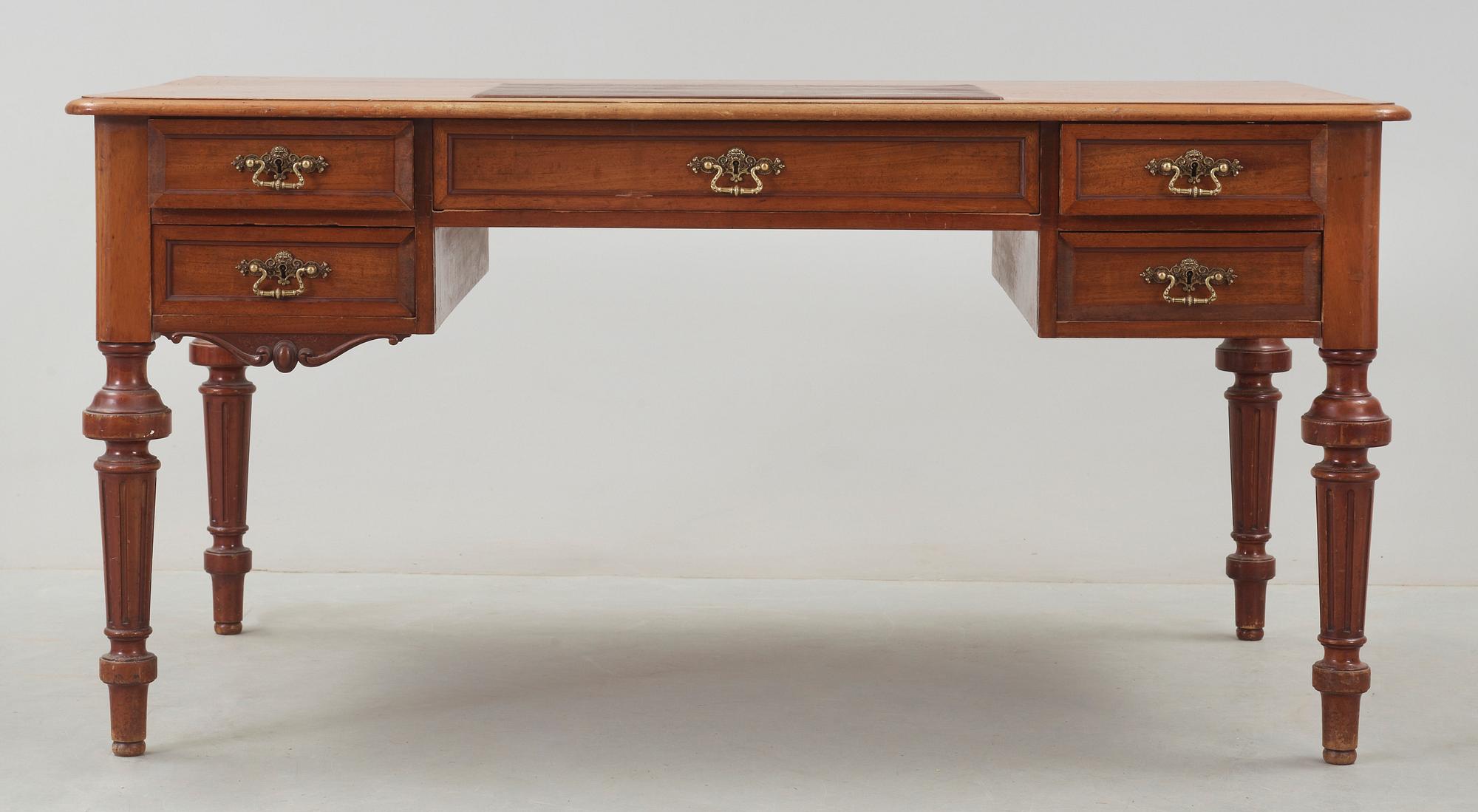 SKRIVBORD, nyrenässans, 1800-talets slut.