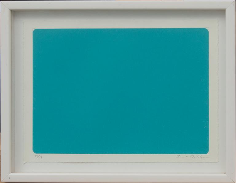 JACOB DAHLGREN, diptyk, fotopolymer, signerade och numrerade 15/17.