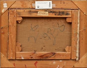 JUSTUS LUNDEGÅRD, olja på duk, sign o dat 1906.