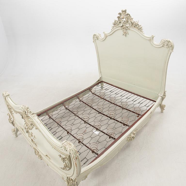 Bed in the Louis XV style, L. Malard, Paris, early 20th century.