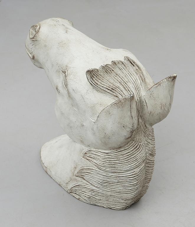 SKULPTUR, skuret trä, Kina, 2000-tal.