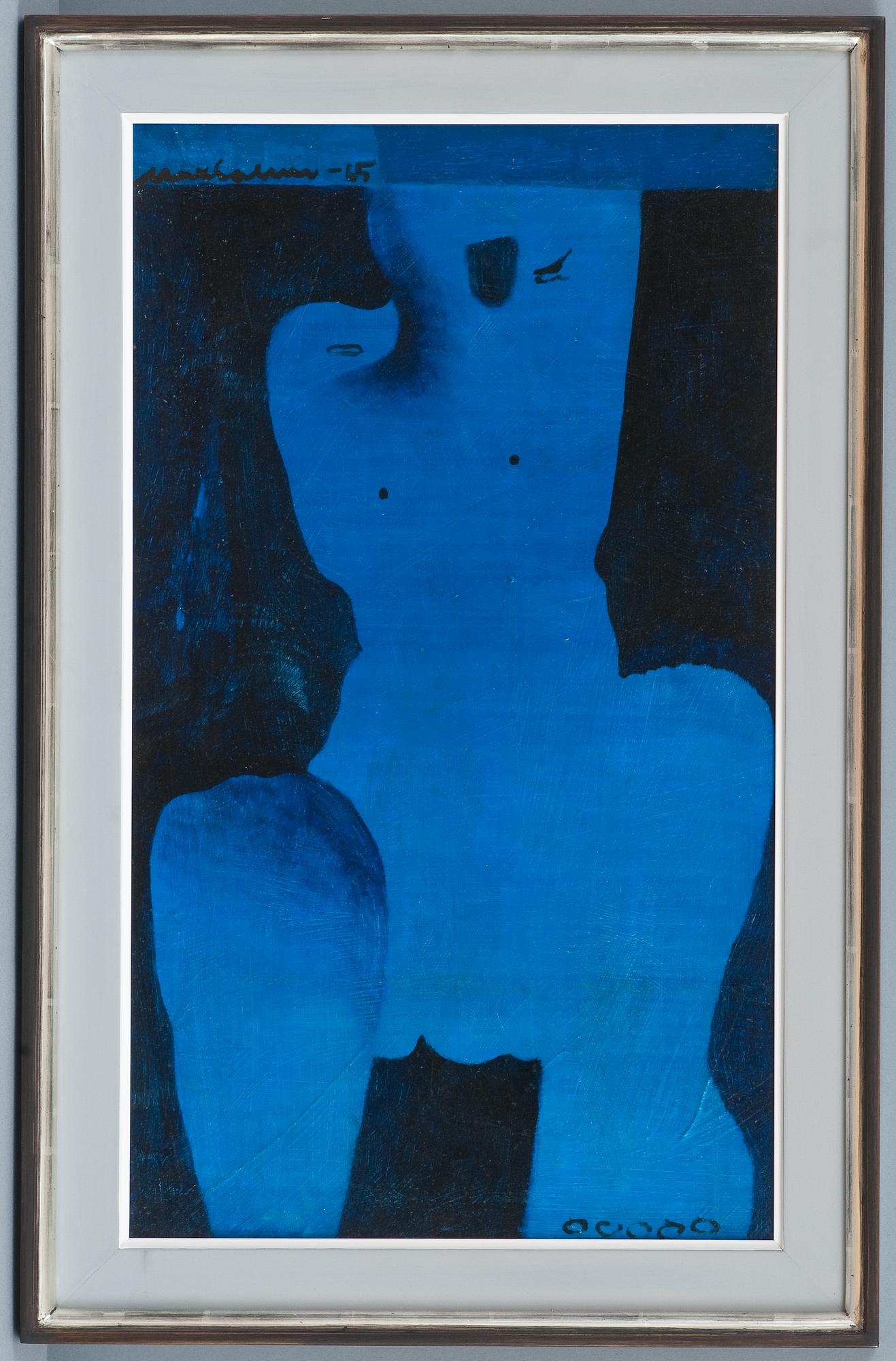 Max Salmi, A BLUE FIGURE.