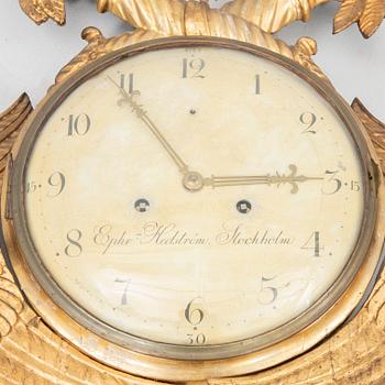 Väggpendyl, Ephraim Hedström sengustavianskt tidgit 1800-tal.