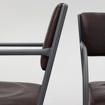 Jonas Bohlin, a pair of 'Skeppsholmen' armchairs, Jonas Bohlin Design AB.