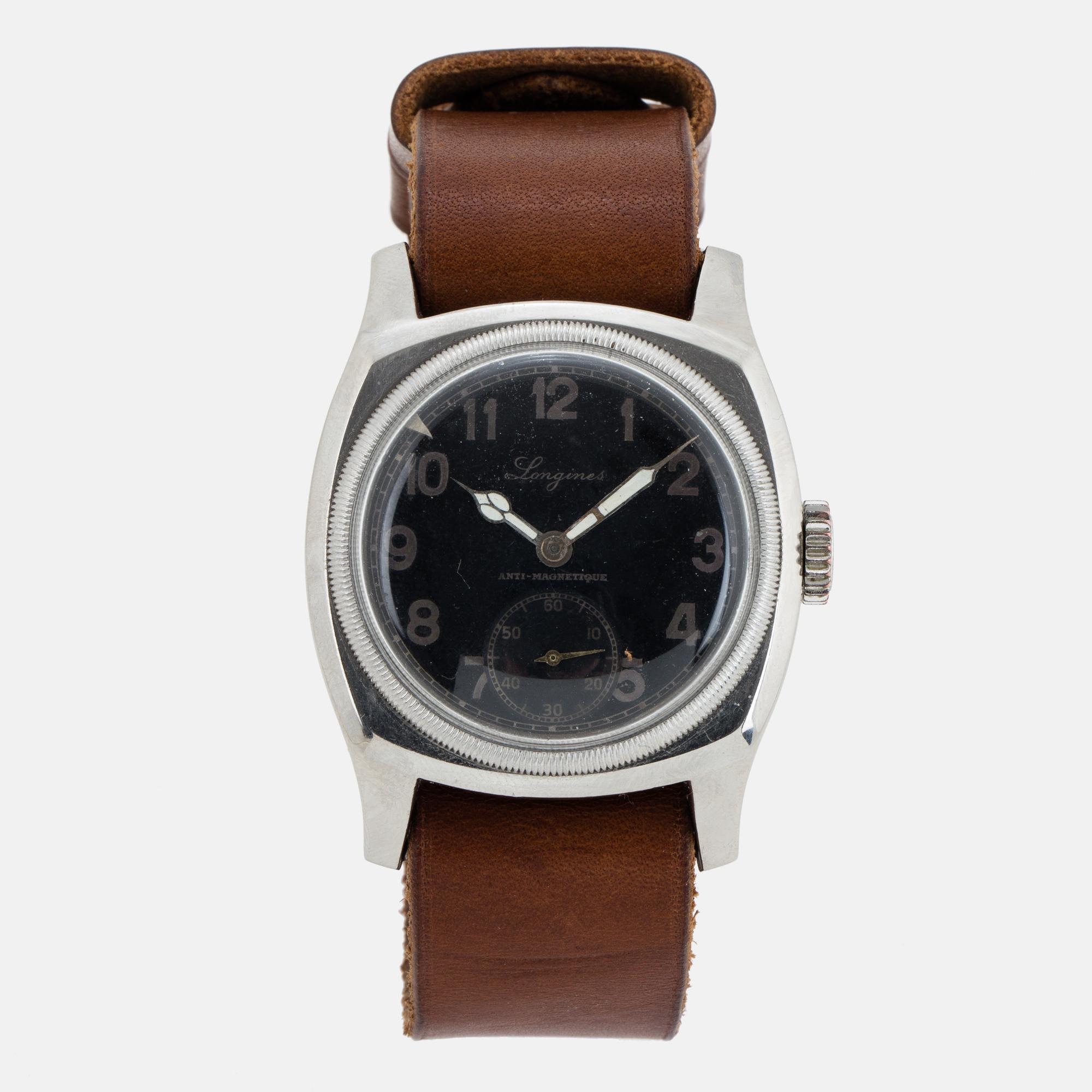 LONGINES, Majetek, "Pilot`s Watch", wristwatch,  41 mm.