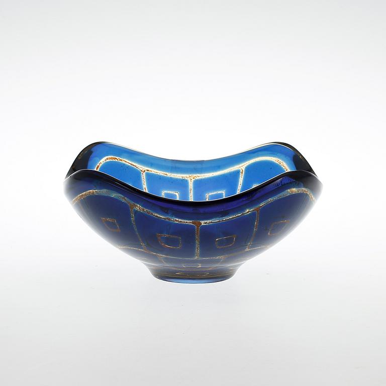 SKÅL, glas, "Ravenna", Sven Palmqvist, Orrefors, 1900-talets tredje kvartal.