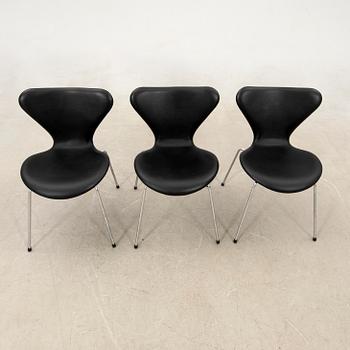 Arne Jacobsen, stolar 6 st för Fritz Hansen Danmark.