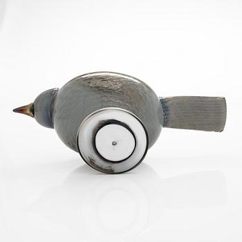 Oiva Toikka, a 'Pigeon' glass bird, signed O. Toikka Nuutajärvi.