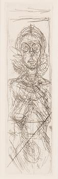 Alberto Giacometti, "Annette de Face".