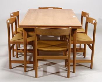 MATSALSGRUPP, 7 delar, "Tokyo", Yngvar Sandström, ur Triva-serien, Nordiska Kompaniet.