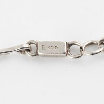 A Swedish Silver Bracelet, mark of Guld-& Silversmedjan Sven Börje H, Lund 1954.