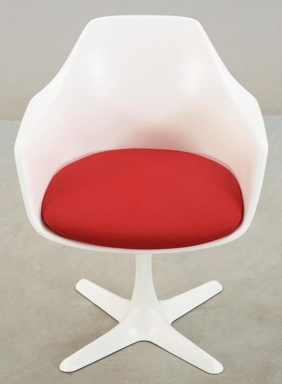 KARMSTOL, "Tulip", Eero Saarinen, Arkana, formgiven 1956.