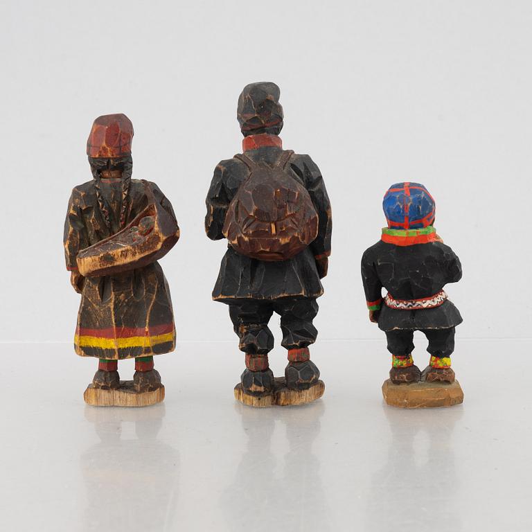 Torborg Lindberg, figurines, 3 pcs.
