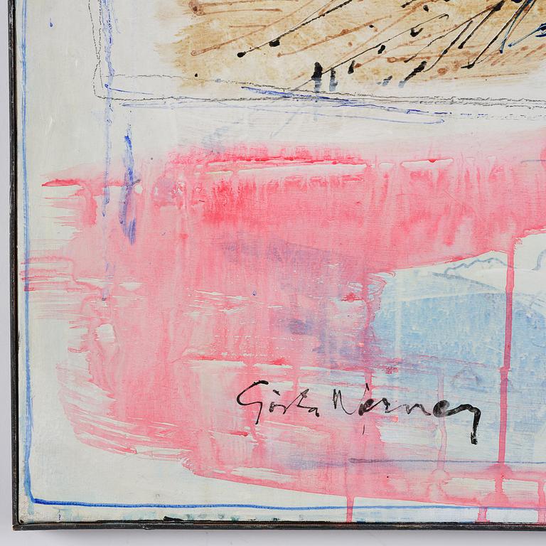 Gösta Werner, "Blå plan".