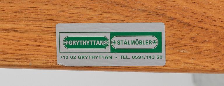 TRÄDGÅRDSSTOLAR / KLAPPSTOLAR, 4 st, "Bryggeristol",  Grythyttan,