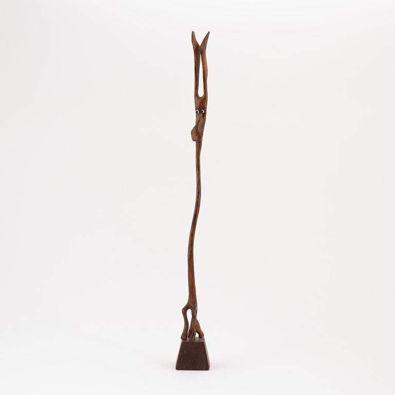 Knud Albert, a rosewood sculpture, signed, Denmark, mid 20th century.