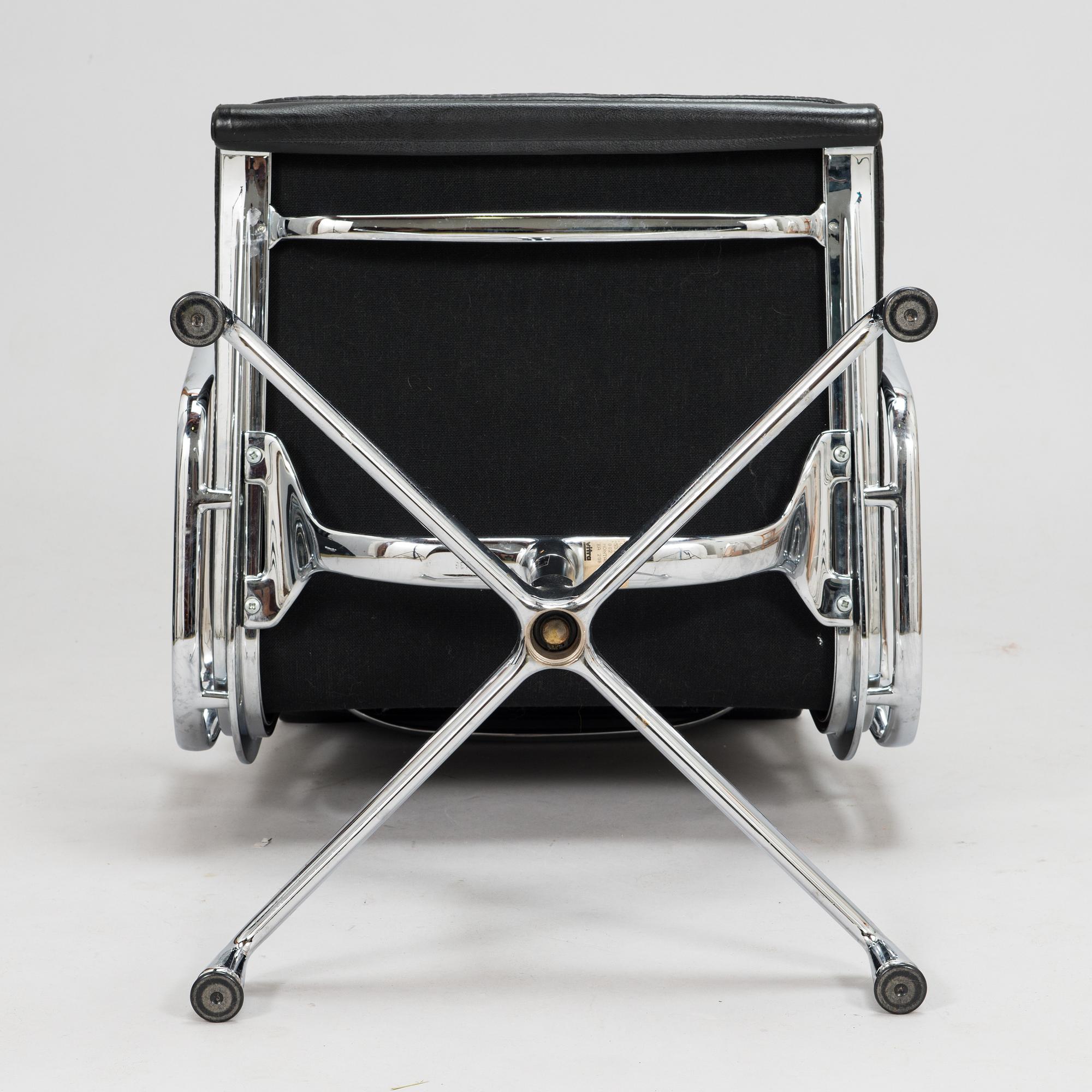 CHARLES & RAY EAMES, kontorsstol, "EA 208 Soft Pad Chair", Vitra.