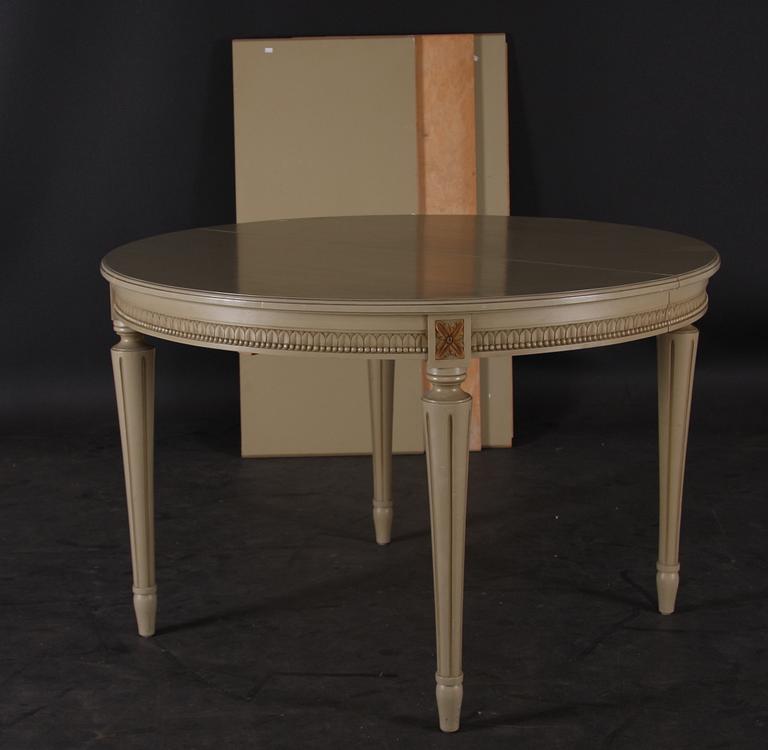MATSALSGRUPP, 10 delar. Gustaviansk stil, 1900-talets andra hälft.