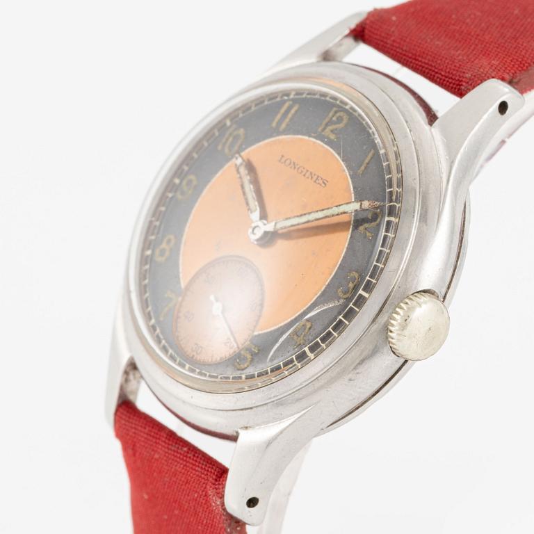 Longines, wristwatch, 33.5 mm.