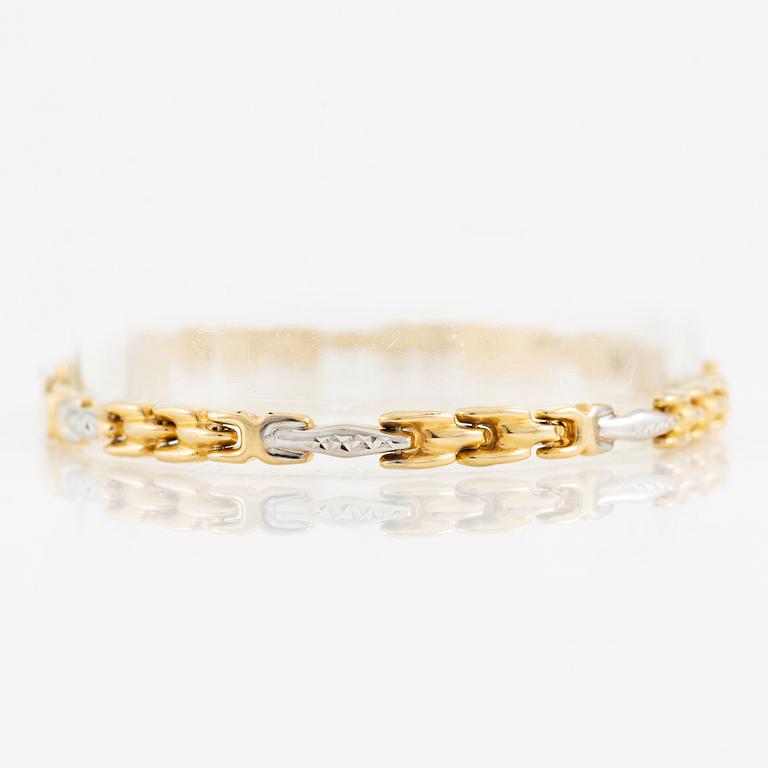 Bracelet, 14K gold,.
